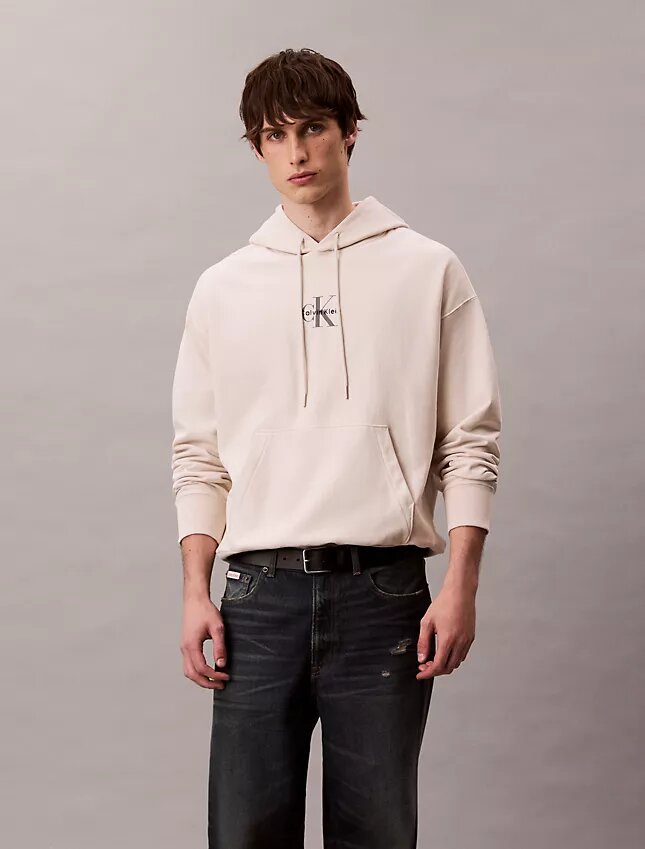 Φούτερ με κουκούλα Monologo Premium Fleece Φούτερ με κουκούλα Monologo Premium Fleece
