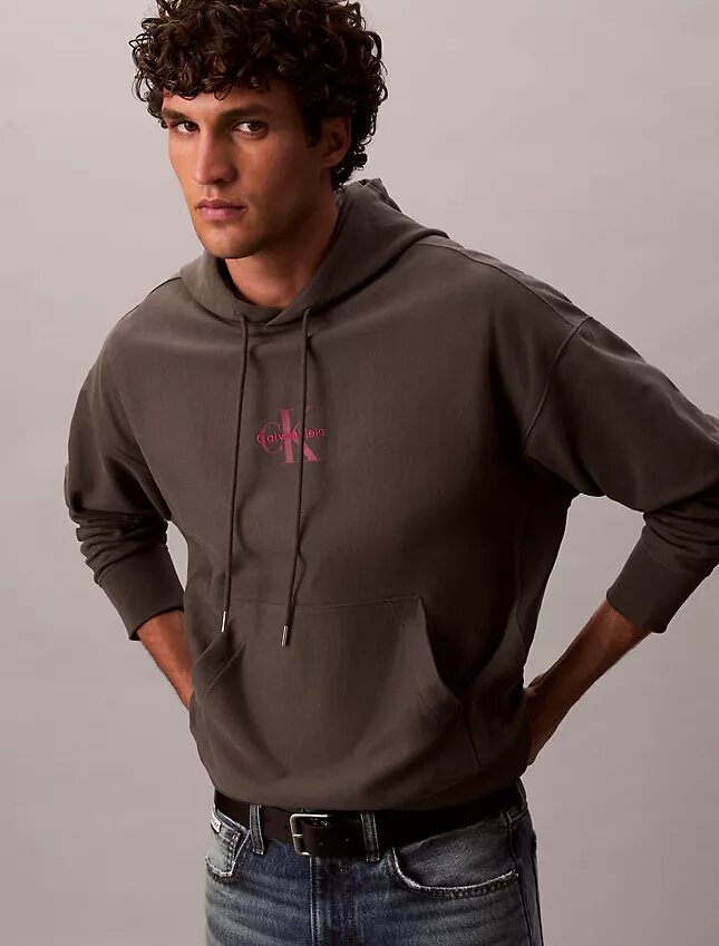 Φούτερ με κουκούλα Monologo Premium Fleece Φούτερ με κουκούλα Monologo Premium Fleece
