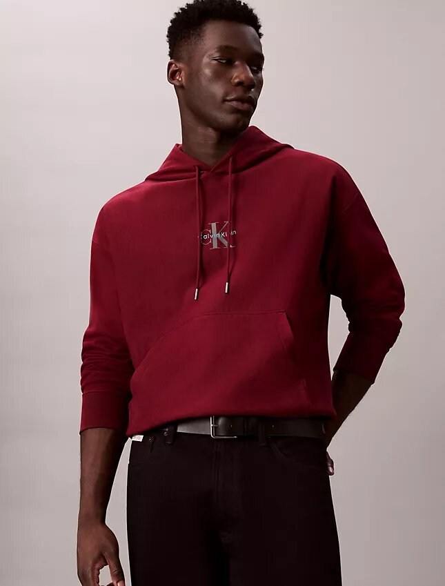Φούτερ με κουκούλα Monologo Premium Fleece Φούτερ με κουκούλα Monologo Premium Fleece