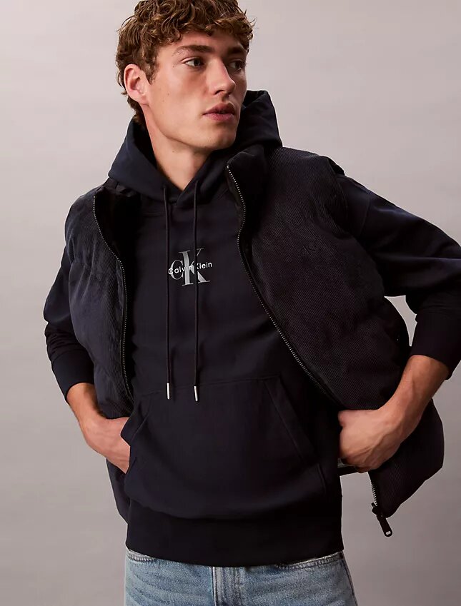 Φούτερ με κουκούλα Monologo Premium Fleece Φούτερ με κουκούλα Monologo Premium Fleece