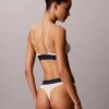 Γραφικό Monogram από Microfiber, ελαστικό, ελαφρώς επενδεδυμένο, τριγωνικό Bralette Γραφικό Monogram από Microfiber, ελαστικό, ελαφρώς επενδεδυμένο, τριγωνικό Bralette