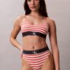 Γραφικό Monogram Microfiber Ελαστικό Unlined Bralette Γραφικό Monogram Microfiber Ελαστικό Unlined Bralette