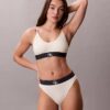 Γραφικό Monogram Microfiber Ελαστικό Unlined Bralette Γραφικό Monogram Microfiber Ελαστικό Unlined Bralette