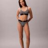Γραφικό Monogram Microfiber Ελαστικό Unlined Bralette Γραφικό Monogram Microfiber Ελαστικό Unlined Bralette