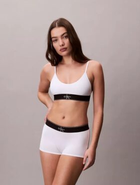 Γραφικό Monogram Microfiber Ελαστικό Unlined Bralette