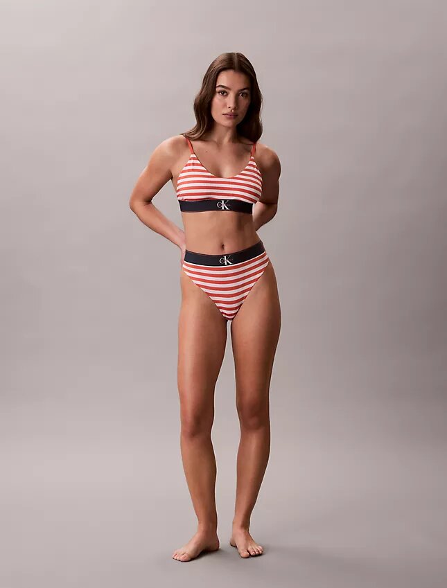 Γραφικό Monogram Microfiber Ελαστικό Unlined Bralette Γραφικό Monogram Microfiber Ελαστικό Unlined Bralette