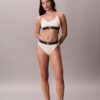 Γραφικό Monogram Microfiber Ελαστικό Unlined Bralette Γραφικό Monogram Microfiber Ελαστικό Unlined Bralette