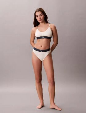 Γραφικό Monogram Microfiber Ελαστικό Unlined Bralette