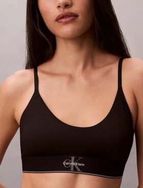 Γραφικό Monogram Microfiber Ελαστικό Unlined Bralette