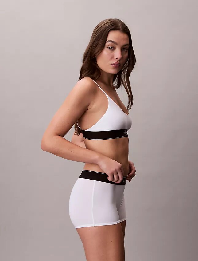 Γραφικό Monogram Microfiber Ελαστικό Unlined Bralette Γραφικό Monogram Microfiber Ελαστικό Unlined Bralette