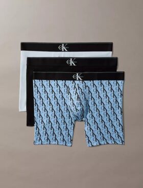 Γραφικό μονόγραμμα, Cotton Stretch, συσκευασία 3 τεμαχίων, Μποξεράκια