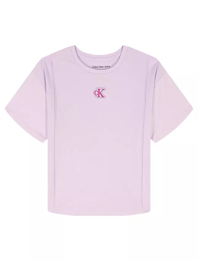 Γυναικείο T-shirt με πιέτες και Monogram Γυναικείο T-shirt με πιέτες και Monogram