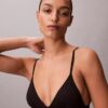 Heritage Classic Cotton Stretch Ελαφρώς επενδεδυμένο τριγωνικό Bralette Heritage Classic Cotton Stretch Ελαφρώς επενδεδυμένο τριγωνικό Bralette