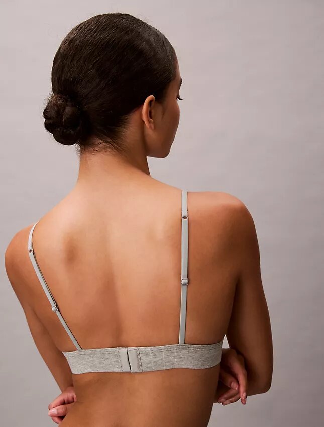 Heritage Classic Cotton Stretch Ελαφρώς επενδεδυμένο τριγωνικό Bralette Heritage Classic Cotton Stretch Ελαφρώς επενδεδυμένο τριγωνικό Bralette