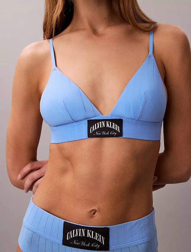 Heritage Classic Cotton Stretch Ελαφρώς επενδεδυμένο τριγωνικό Bralette Heritage Classic Cotton Stretch Ελαφρώς επενδεδυμένο τριγωνικό Bralette