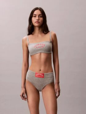 Heritage Classic Cotton Stretch ελαφρώς φοδραρισμένο bandeau Bralette