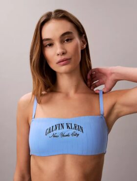 Heritage Classic Cotton Stretch ελαφρώς φοδραρισμένο bandeau Bralette
