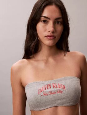 Heritage Classic Cotton Stretch ελαφρώς φοδραρισμένο bandeau Bralette