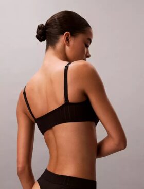 Heritage Classic Cotton Stretch ελαφρώς φοδραρισμένο bandeau Bralette