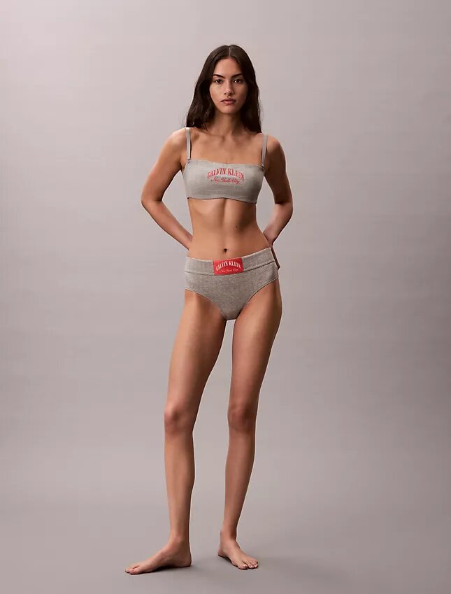 Heritage Classic Cotton Stretch ελαφρώς φοδραρισμένο bandeau Bralette Heritage Classic Cotton Stretch ελαφρώς φοδραρισμένο bandeau Bralette