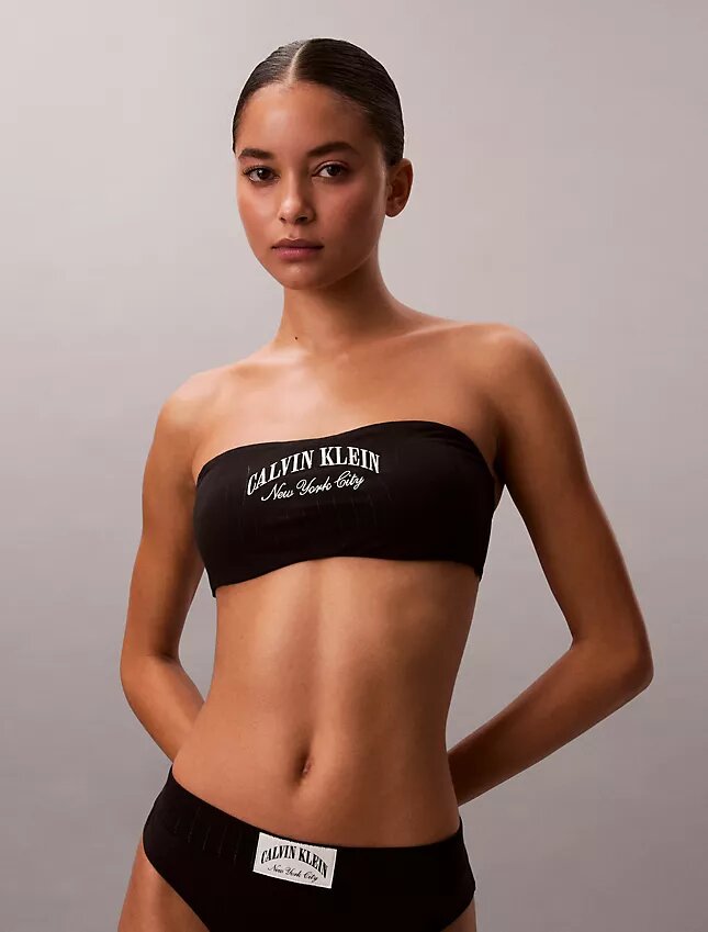 Heritage Classic Cotton Stretch ελαφρώς φοδραρισμένο bandeau Bralette Heritage Classic Cotton Stretch ελαφρώς φοδραρισμένο bandeau Bralette