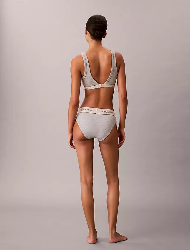 Heritage Cotton Stretch ελαφρώς φοδραρισμένο τριγωνικό Bralette Heritage Cotton Stretch ελαφρώς φοδραρισμένο τριγωνικό Bralette