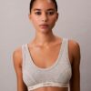 Heritage Cotton Stretch ελαφρώς φοδραρισμένο τριγωνικό Bralette Heritage Cotton Stretch ελαφρώς φοδραρισμένο τριγωνικό Bralette