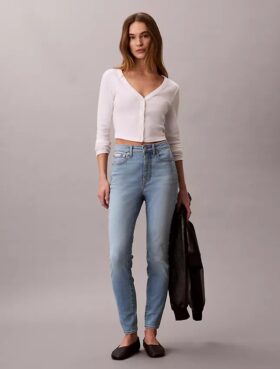 High Rise Skinny Τζιν με ψηλό καβάλο