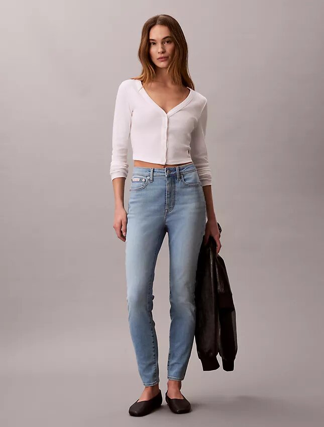 High Rise Skinny Τζιν με ψηλό καβάλο High Rise Skinny Τζιν με ψηλό καβάλο