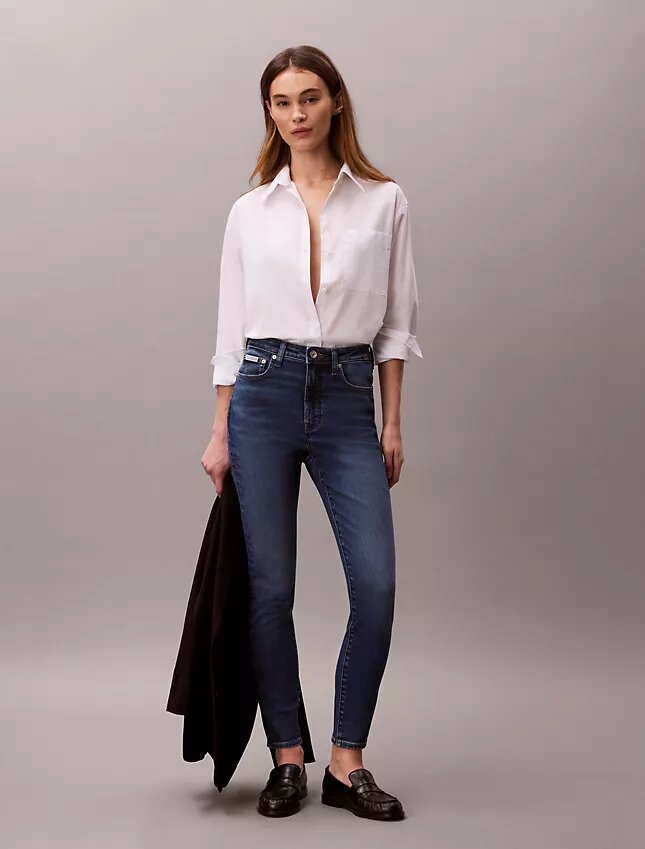 High Rise Skinny Τζιν με ψηλό καβάλο High Rise Skinny Τζιν με ψηλό καβάλο