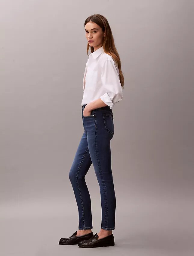 High Rise Skinny Τζιν με ψηλό καβάλο High Rise Skinny Τζιν με ψηλό καβάλο