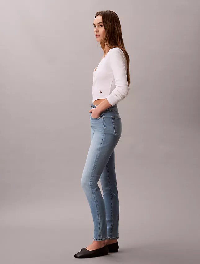 High Rise Skinny Τζιν με ψηλό καβάλο High Rise Skinny Τζιν με ψηλό καβάλο