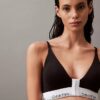Icon Bralette από βαμβάκι και Modal με ελαφριά επένδυση και κλείσιμο μπροστά