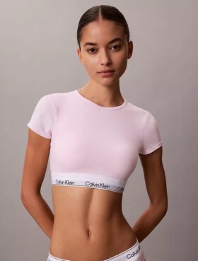 Icon Cotton Modal Ελαφρώς φοδραρισμένο T-Shirt Bralette
