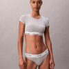 Icon Cotton Modal Ελαφρώς φοδραρισμένο T-Shirt Bralette