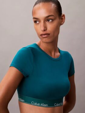 Icon Cotton Modal Ελαφρώς φοδραρισμένο T-Shirt Bralette