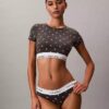 Icon Cotton Modal Ελαφρώς φοδραρισμένο T-Shirt Bralette