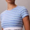 Icon Cotton Modal Ελαφρώς φοδραρισμένο T-Shirt Bralette