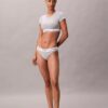 Icon Cotton Modal Ελαφρώς φοδραρισμένο T-Shirt Bralette