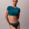Icon Cotton Modal Ελαφρώς φοδραρισμένο T-Shirt Bralette