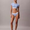 Icon Cotton Modal Ελαφρώς φοδραρισμένο T-Shirt Bralette