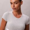 Icon Cotton Modal Ελαφρώς φοδραρισμένο T-Shirt Bralette