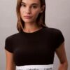 Icon Cotton Modal Ελαφρώς φοδραρισμένο T-Shirt Bralette