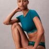 Icon Cotton Modal Ελαφρώς φοδραρισμένο T-Shirt Bralette