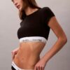 Icon Cotton Modal Ελαφρώς φοδραρισμένο T-Shirt Bralette