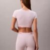 Icon Cotton Modal Ελαφρώς φοδραρισμένο T-Shirt Bralette