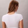 Icon Cotton Modal Ελαφρώς φοδραρισμένο T-Shirt Bralette