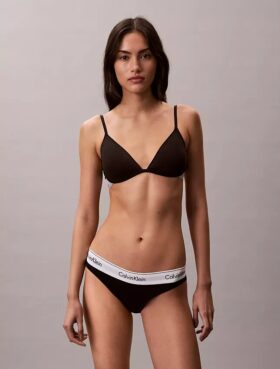 Icon Cotton Modal Ultralight Ελαφρώς φοδραρισμένο σουτιέν με βαθύ ντεκολτέ