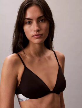 Icon Cotton Modal Ultralight Ελαφρώς φοδραρισμένο σουτιέν με βαθύ ντεκολτέ