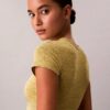Icon Cotton Stretch Ελαφρώς φοδραρισμένο T-shirt Bralette
